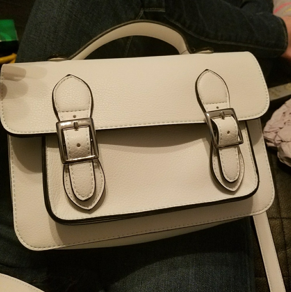 MAKE OFFER😎White Double Flap Mini Crossbody